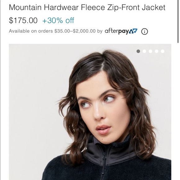 Mountain Hardwear Monkey Fleece Zip Up Jacket - Picture 5 of 5